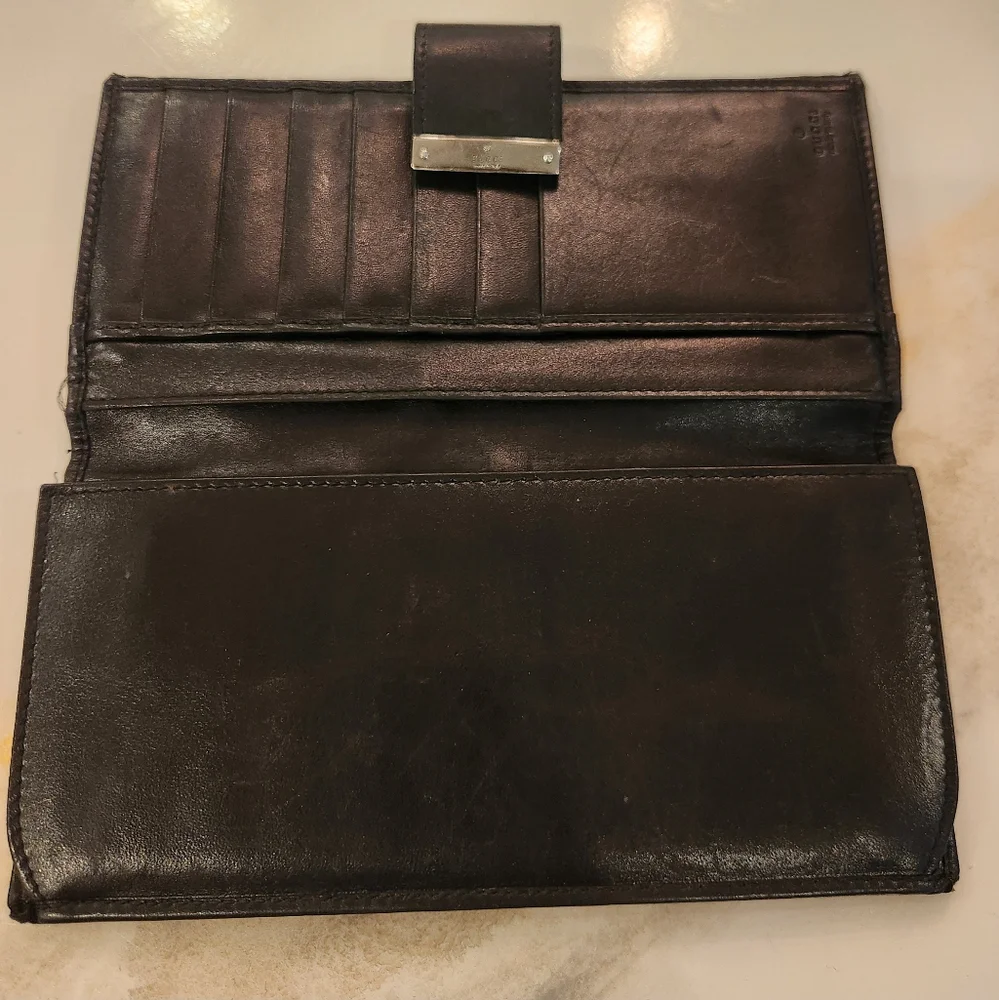 GUCCI Long Wallet Black - Picture 3 of 15